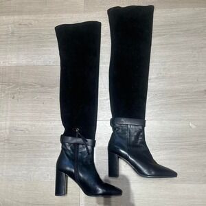 $1165 Stuart Weitzman over the knee boots size 7.5 Luna 85 limited edition